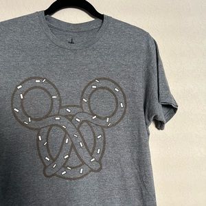 Disney Parks pretzel shirt — S